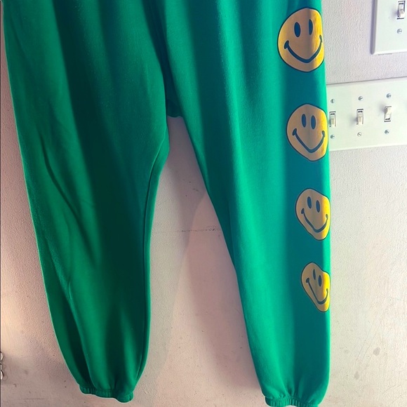 AVIATOR NATION RETRO SMILEY FACE JOGGERS SIZE XL - Picture 5 of 6